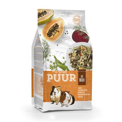 PUUR Guinea Pigs อาหารแกสบี้ สูตรมะละกอ บีทรูท เสริมวิตามินซีสูง เพิ่มภูมิต้านทาน (700g , 2.5kg)