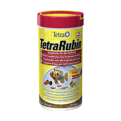 Tetra Rubin อาหารปลา ชนิดแผ่น สูตรเร่งสี สำหรับปลาเขตร้อนชื้นทุกชนิด