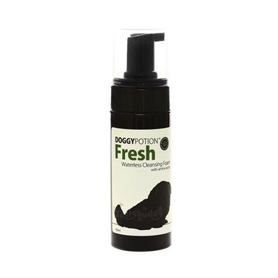 Doggy Potion Fresh โฟมล้างหน้าและอาบแห้งสูตร Fresh (150ml)