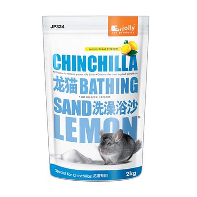 Jolly Chinchilla Bathing sand lemon (2kg) (JP324)