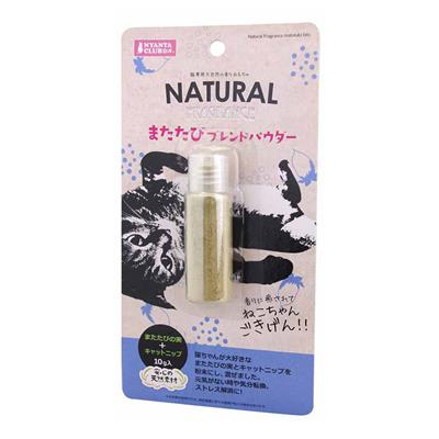 Marukan Nyanta Club Matatabi powder ผงมาตาตาบิผสมแคทนิป เกรดพรีเมี่ยม ช่วยผ่อนคลาย (10g) (CT-448)