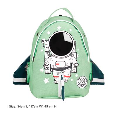 Catysmile Fashion Space Backpack, Rocket bag, cat carrying bag (Light Green)
