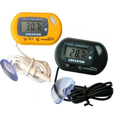 Digital LCD Screen Sensor Aquarium Thermometer Wired Aquarium Fish Tank Temp Meter Electronic Temper