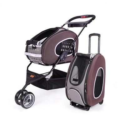 ibiyaya 5-in-1 อิบิญาญ่า รถเข็น+กระเป๋า รุ่น Combo EVA ปรับได้ 5แบบ (Luxury) (FS 1009)