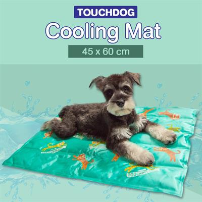 Touchdog Cooling mat, effectively absorbing body s heat for dogs or cats (Green, Pink) (45x60cm)