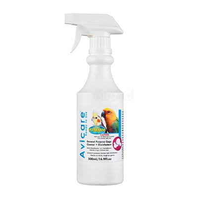 Vetafarm Avicare Cage Cleaner+Disinfectant kills bacteria, viruses and fungi on contact (500ml)