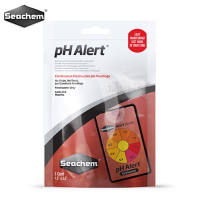 Seachem Alert Series pH Alert, Continuously monitors pH in freshwater, No Strips, No Tests