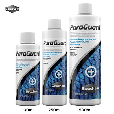 Seachem ParaGuard Eradicates Ectoparasites and Fungal, Bacterial and Viral Lesions