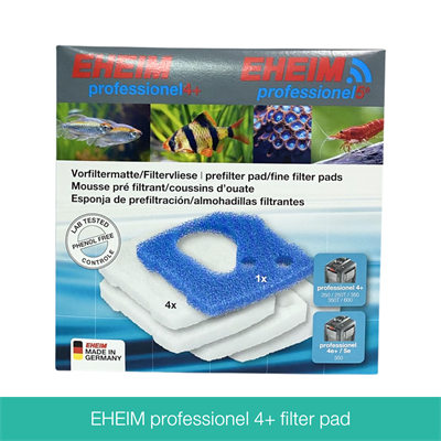 EHEIM professionel 4+ filter pad ชุดแผ่นกรอง ใยหยาบ ใยละเอียด สำหรับเครื่องกรองนอก EHEIM Professionel รุ่น 4 และ 5