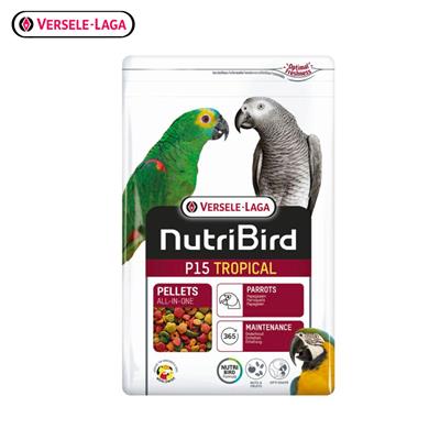 Versele-laga Nutribird P15 Tropical complete maintenance food for medium-large parrots (1kg)