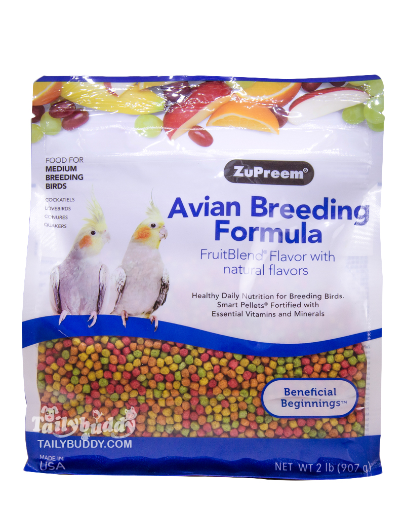 Zupreem Avian Breeding FruitBlend Flavor with Natural Fruit Flavors for