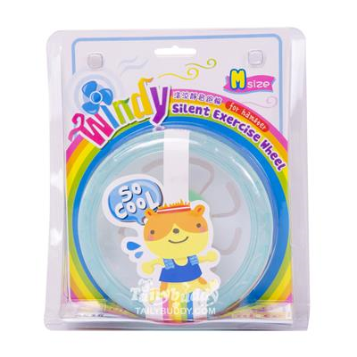 Alice Windy Silent Execise Wheel for Hamster (Size M) (Blue) (14cm) AE15
