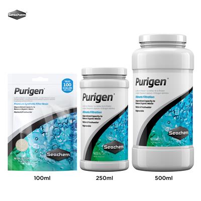 Seachem Purigen control ammonia/nitrite/nitrate for both marine and freshwater use