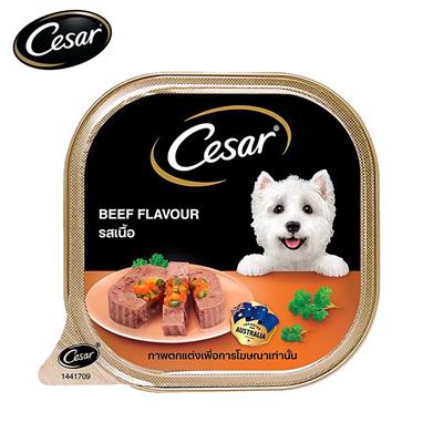 Cesar อาหารเปียก รสเนื้อวัว (100g.)