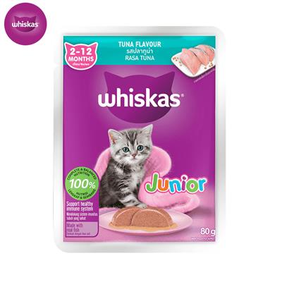 Whiskas Pouch Junior Tuna (80g)