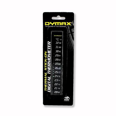 Dymax Thermal Stick on Thermometer ปรอทวัดอุณหภูมิน้ำ สำหรับตู้ปลา ชนิดสติกเกอร์แปะนอกตู้