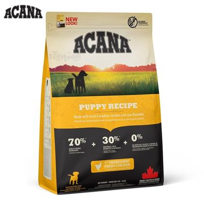 ACANA puppy&junior, free-run chicken and and wild-caught flounder from Canada’s Pacific (2kg)