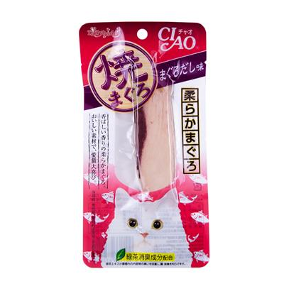 CIAO ยากิ ขนมแมวชิ้นปลาทูน่าย่าง รสมากุโระ (20g) (TSC-01)