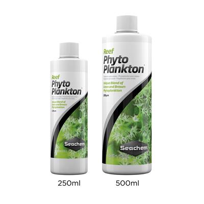 Seachem Reef Phytoplankton - แพลงค์ตอนพืช สีเขียวและน้ำตาลแบบเข้มข้น (250ml)