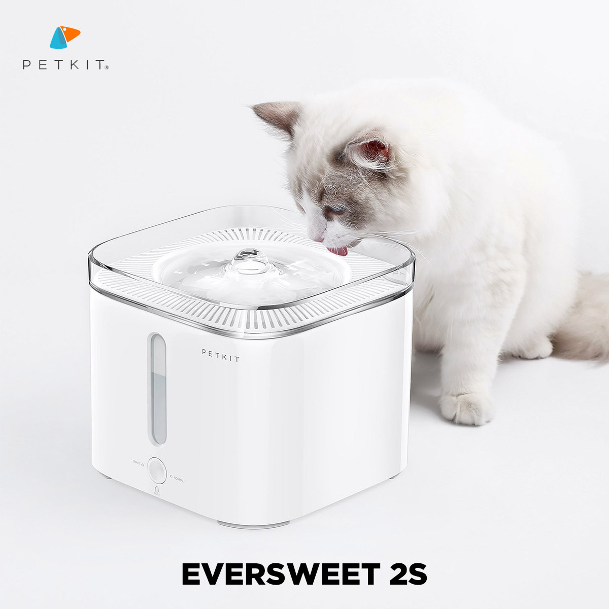 PETKIT EVERSWEET 2S น้ำพุแมวอัจฉริยะ ชนะเลิศรางวัลการออกแบบระดับโลก
