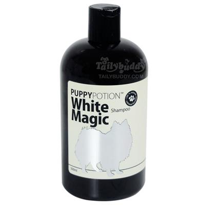 Doggy Potion (PUPPY POTION) White Magic แชมพูสำหรับสุนัขขนขาว ให้กลับมาสว่างสดใส (500ml)