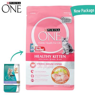 Purina One อาหารเม็ดสูตรสำหรับลูกแมว อายุ 3 สัปดาห์ (1.2kg. ,6.6kg)