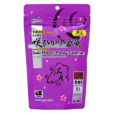 Saki-Hikari Fancy Goldfish อาหารสำหรับปลาทองที่ต้องการเร่งสี และเร่งวุ้น