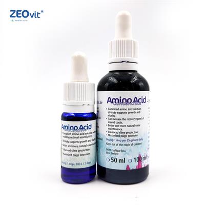 [Pre-Order] Amino Acid Concentrate กรดอะมิโนเข้มข้น อาหารสำหรับปะการังทุกชนิด เร่งการเจริญเติบโต [Korallen-Zucht, ZEOvit]