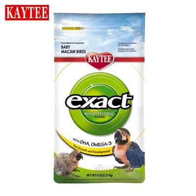 Kaytee Exact Hand Feeding Baby Macaw อาหารลูกป้อนนก สำหรับนกมาร์คอร์ (5 lb.)