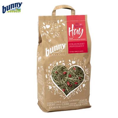 Bunny Nature my favorite Hay STRAWBERRY-PEPPERMINT (100g)