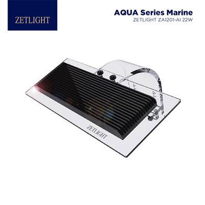 ZETLIGHT ZA1201-AI Aqua Series - LED Light for marine aquarium, nano aquarium, clear acrylic design 22W