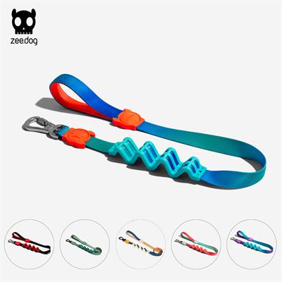 zee.dog The Ruff Leash สายจูงสุนัข ลดแรงกระแทก มีจับรองด้วยนีโอพลีน นุ่มสบาย zeedog Shock Absorbing Leashes