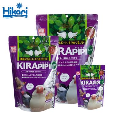 (EXP:23/04/2024) Hikari KIRAPIPI Finch Bird food, exclusively for Java sparrows, ten sisters, and canaries (Pellet Size S)