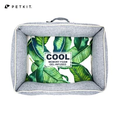 PETKIT Cooling Bed ที่นอนหมา แมว ที่ออกแบบมาอย่างดี ทำจากผ้าฝ้ายและโฟมเย็นด้านใน ช่วยรักษาอุณหภูมิ ให้สัตว์เลี้ยงหลับสบาย