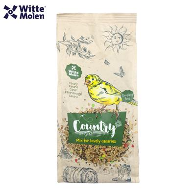 COUNTRY Canary อาหารนกธัญพืชผสม สำหรับนกคีรีบูน (600g), Witte Molen