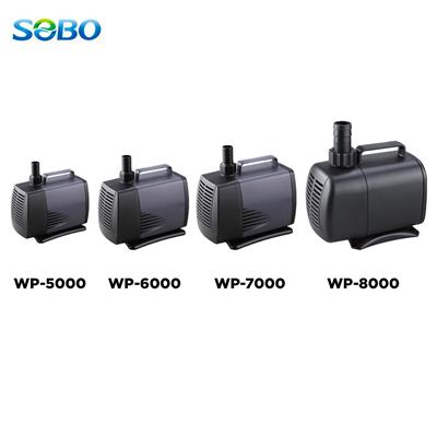 SOBO Submersible pump ปั๊มน้ำขนาดกลาง อเนกประสงค์ ใช้งานได้หลากหลาย ราคาไม่แพง มีแรงดันน้ำตั้งแต่ 3,000 - 6,000 ลิตร