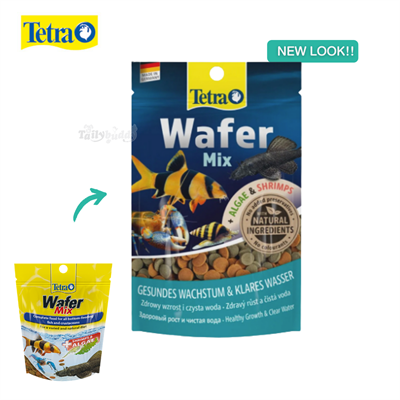 TETRA WaferMix อาหารระดับพรีเมี่ยม สำหรับกลุ่มปลาและกุ้งที่ชอบหากินตามพื้นตู้ (68g)
