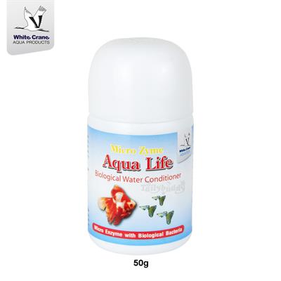 Micro Zyme Aqua Life กำจัดคลอรีน คลอแรมมีน แอมโมเนีย และไนไตรท์ (50g)