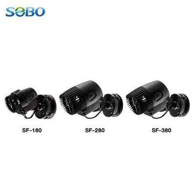 SOBO Wave Maker ปั๊มทำคลื่นรุ่นใหม่ ฐานเป็นเป็นแม่เหล็กยึดแน่นกับกระจก ติดตั้งง่าย สายยาว 2.4m ตัวเล็กพลังแรง