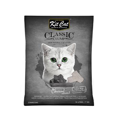 Kit Cat Super Premium Cat Litter Charcoal (10lt)