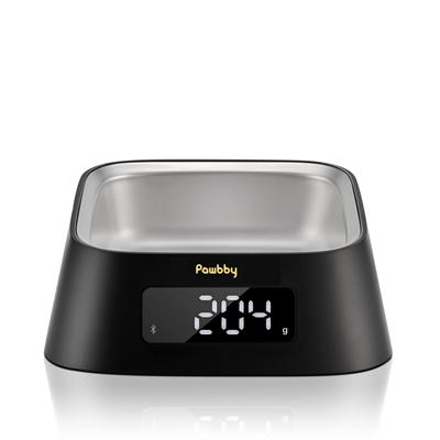 XIAOMI PAWBBY Smart Pet Bowl, with built-in scale and Bluetooth connection. Big and Clear digital weight number