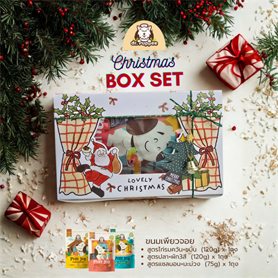 (ชุดคอมโบ) PURE Joy ขนมเพียวจอย ขนมสุนัขเพื่อสุขภาพ คละรสยกแพ็ค 3 สูตร ไก่ขมิ้น+ปลาและผัก+แซลมอนมะม่วง