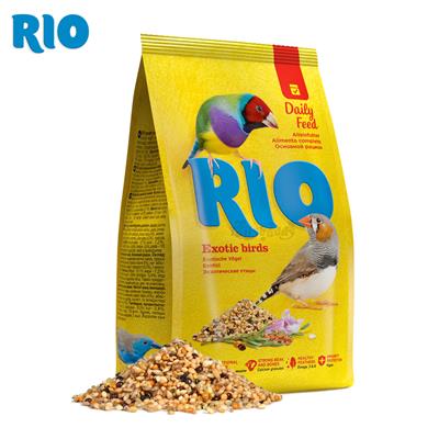 RIO Daily Feed for Exotic birds, Specially selected mixture of healthy grains and seeds loved by amadinas, waxbills and other kinds of finches