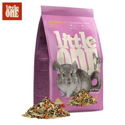 Little One Chinchillas อาหารชินชิล่า มีส่วนผสม พืชและผักอบแห้งนานาชนิด และผลคารอบ (900g , 2.3kg)