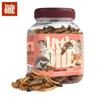 Little One snack Insect mix  ขนมหนูแฮมเตอร์และหนูแรท ชูการ์ รสแมลงรวม (75g)