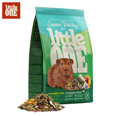 Little One (Green Valley) Fibrefood for Guinea Pigs, Grain-Free, a variety of sixth meadow grasses and herbs. (750g)
