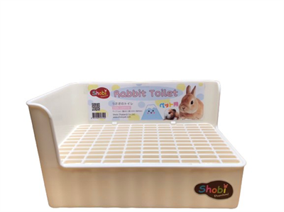 Shobi Toilet for rabbits  (LODH130) (Cream) ขนาด W30 x D19 x L16