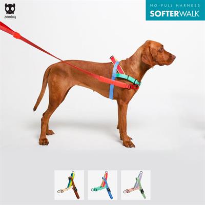 zee.dog No-Pull Softer Walk Harness that s designed to give both your dog and you a smoother, comfortable walk.