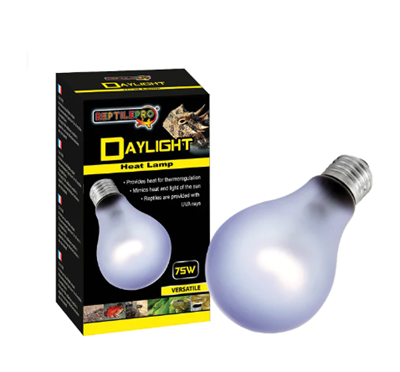 Reptilepro Daylight Heat Lamp หลอดไฟให้ความร้อน/อบอุ่น ไฟกกสัตว์เลื้อยคลาน หรือนก  (100W)