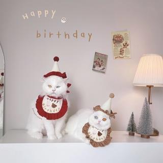 (Pre-order 2-3 วัน) purrpet Birthday set ชุดวันเกิดสำหรับสัตว์เลี้ยง